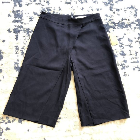 Rachel Rachel Roy Wrap Detail Gaucho Navy Pants - Picture 6 of 6